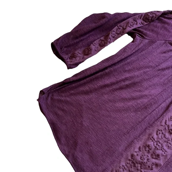 American Eagle Purple V-Neck Top | Women’s XL - Picture 4 of 7